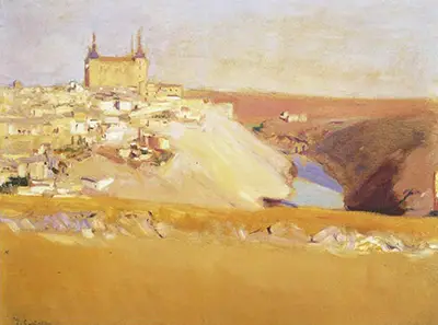 View of Toledo Joaquin Sorolla
